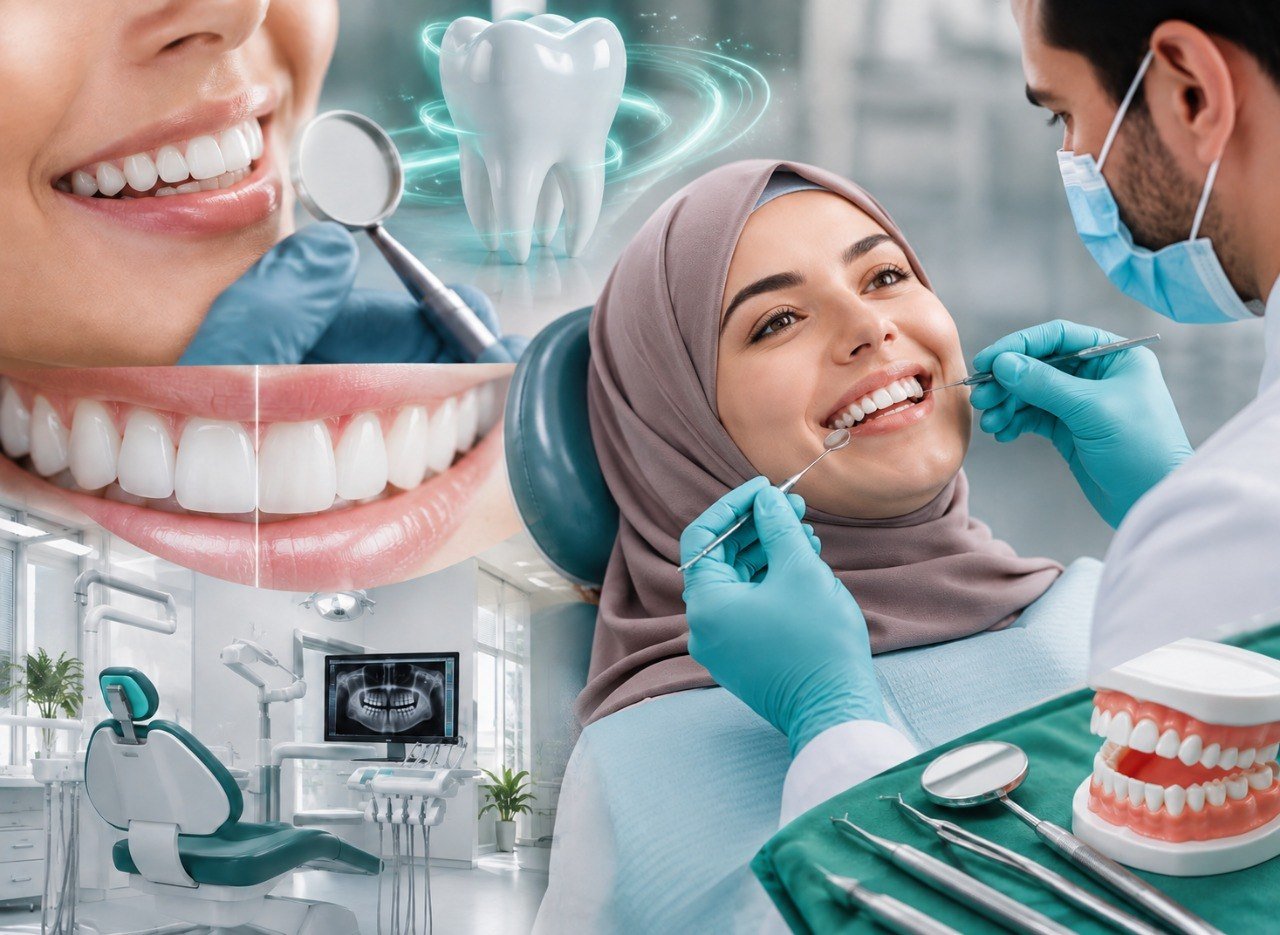 جميع خدمات الأسنان العلاجية والتجميلية